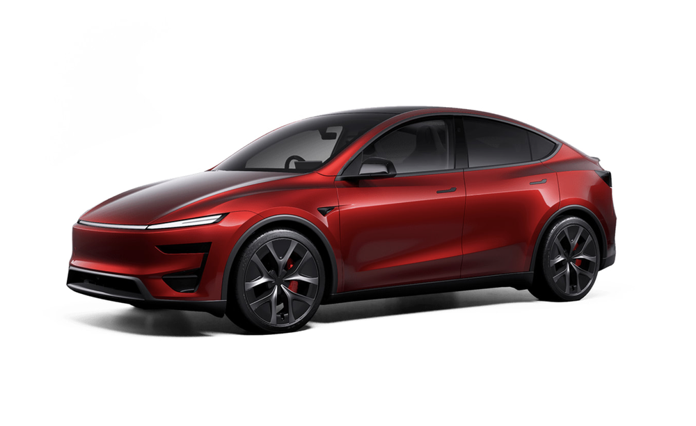 Tesla Model Y Performance Ultra Red