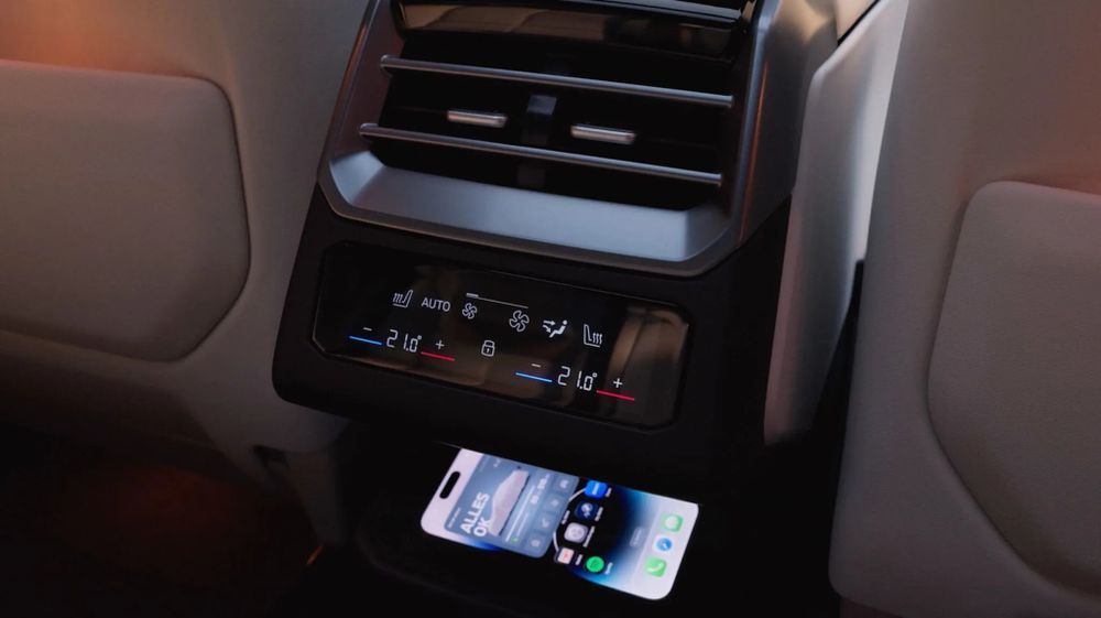 All-New BMW X5 ที่ปรับอุณหภูมิผู้โดยสารตอนหลัง