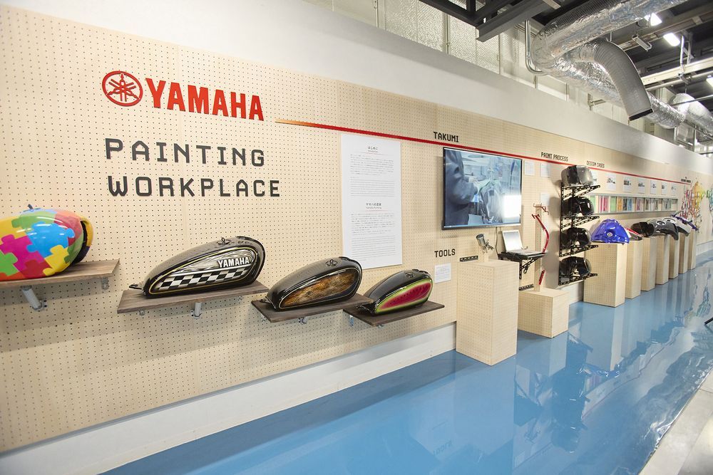 Yamaha Painting Factory Japan