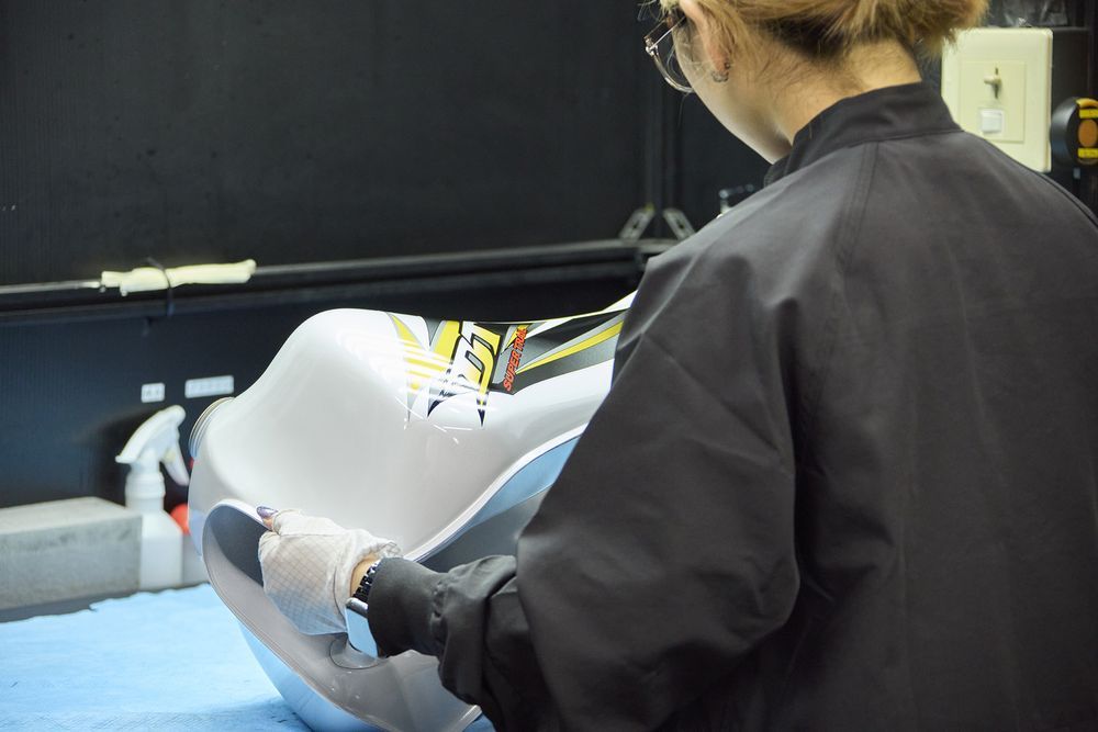 Yamaha Painting Factory Japan