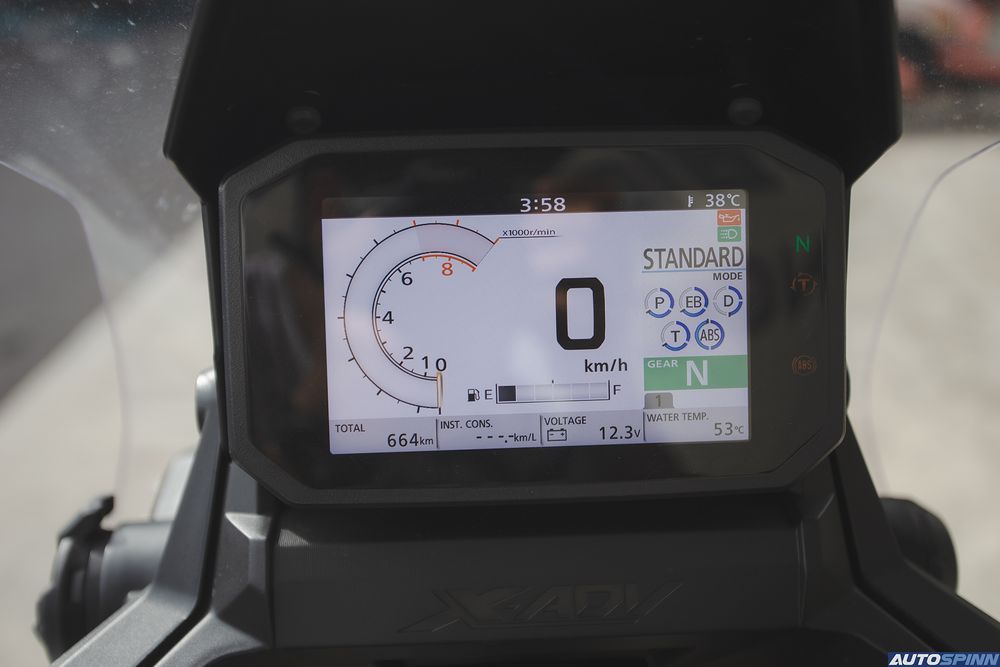 Honda X-ADV 2022 Dashboard