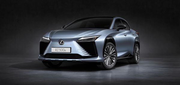 The New All-electric Lexus RZ 2025-2026 ด้านข้าง