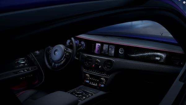 Rolls-Royce Black Badge Spectre 2025 ภายในรถ