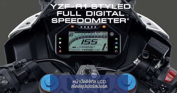 YAMAHA R15 2024 สีใหม่ หน้าปัด