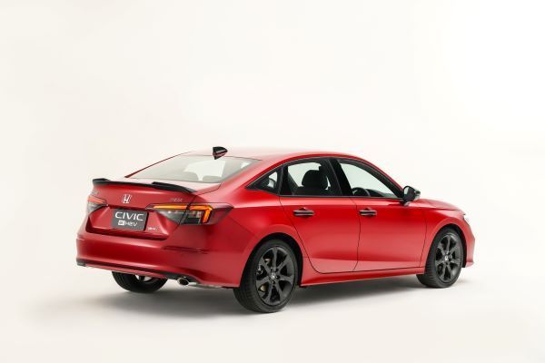 Honda Civic eHev S+ Shift Launch Exterior 2026 ด้านท้าย
