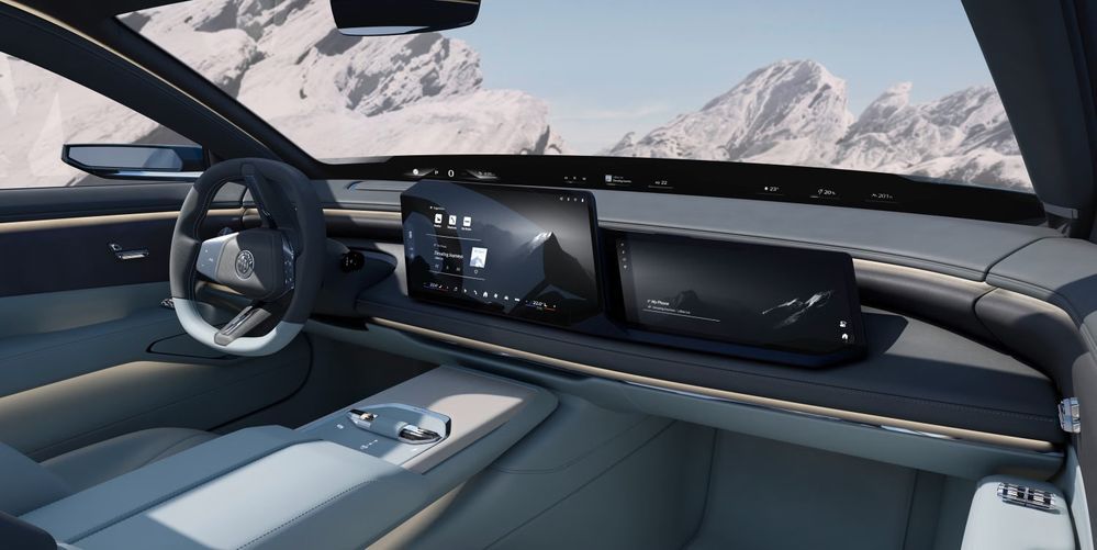 Vision BMW Alpina Concept ภายในห้องโดยสาร