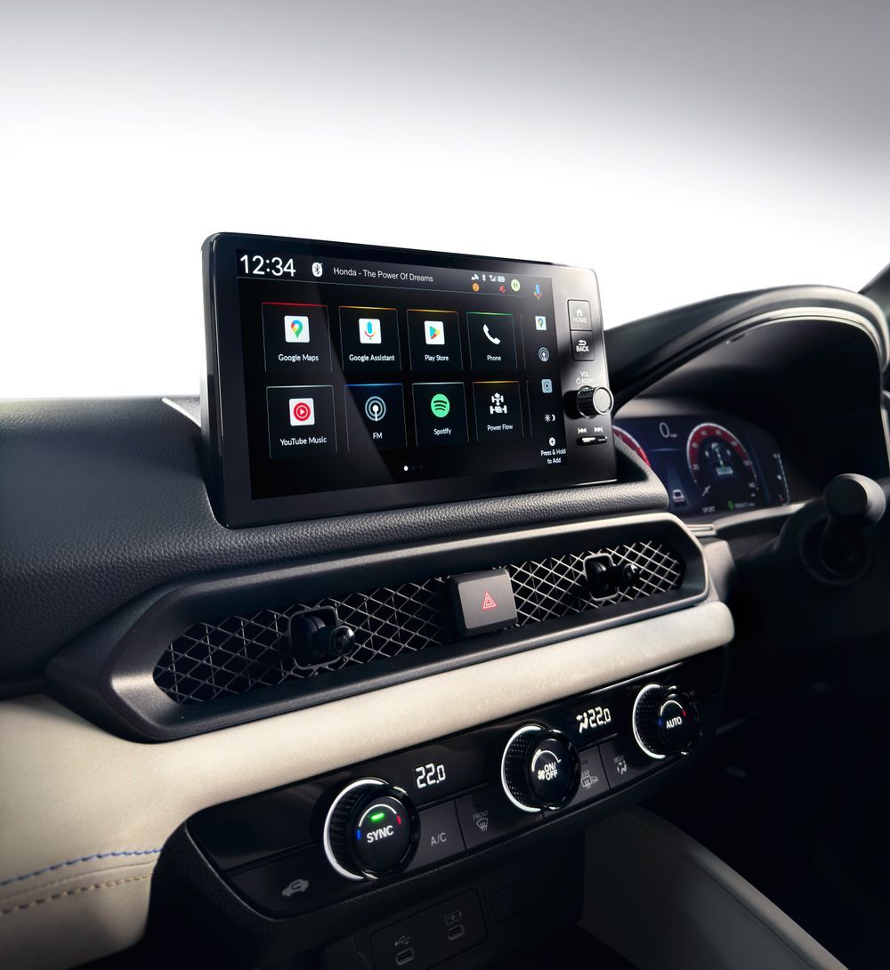 Honda Prelude infotainment