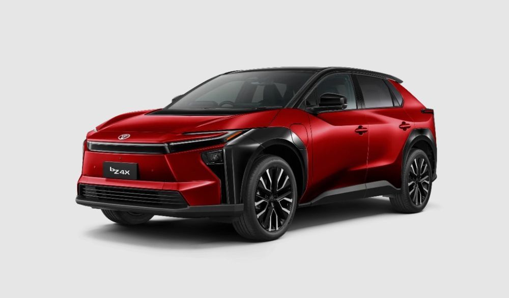 Toyota bZ4X 2025-2026 สีแดง
