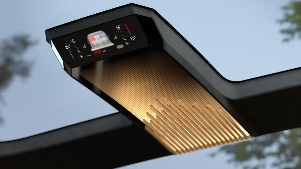 Lexus LS Coupe SUV ปุ่มปฏิบัติการ