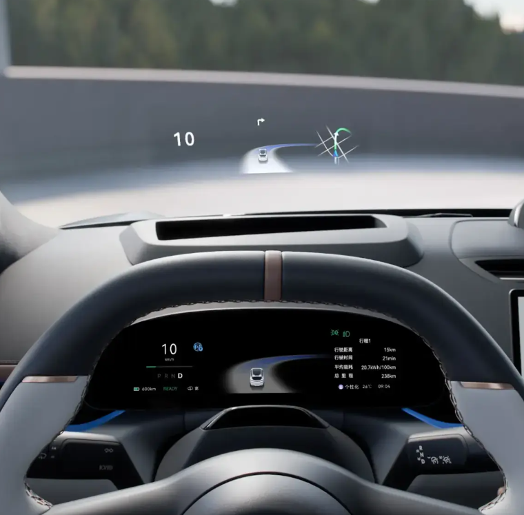 ZEEKR 007GT Head up Dispaly