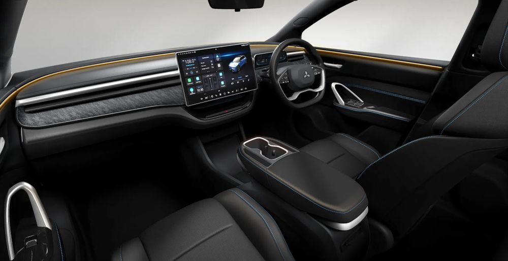 Mitsubishi ASX VR-e ภายในห้องโดยสาร
