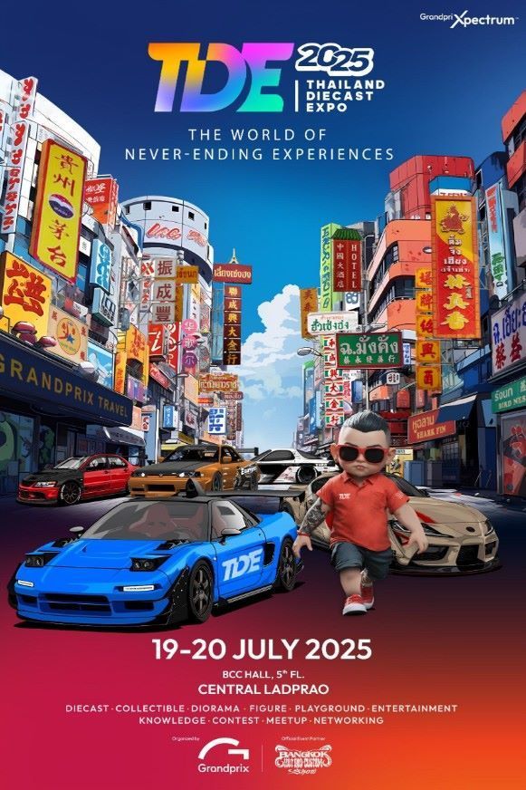 งานแสดงสินค้าโมเดลรถและของสะสมไดแคสต์ THAILAND DIECAST EXPO 2025 3