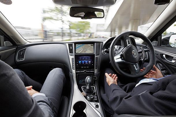 เทคโนโลยีขับขี่อัตโนมัติในรถอินฟินิตี้ คิว50