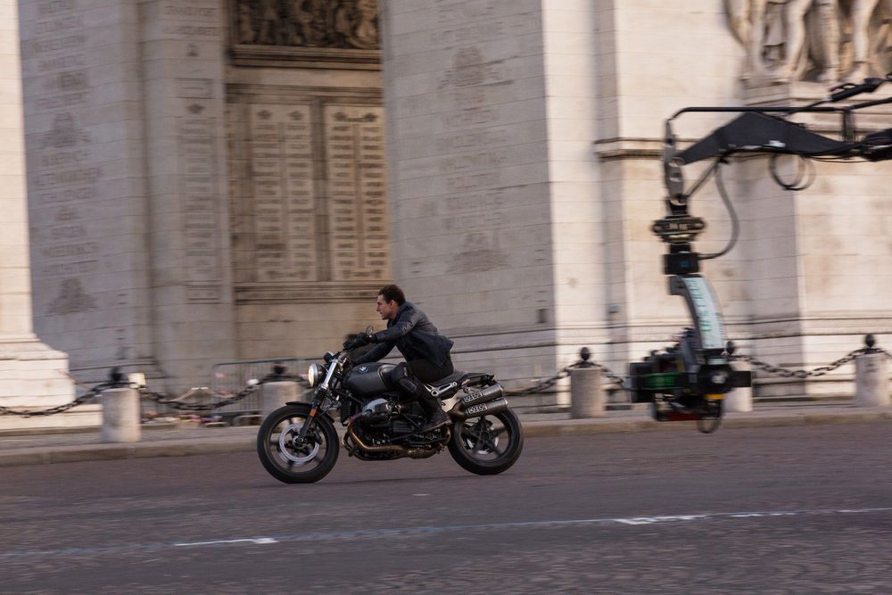 Tom Cruise กับ BMW M5 ใน Mission Impossible : Fallout
