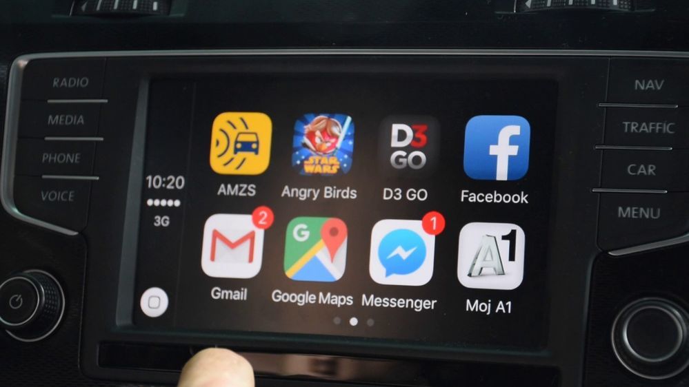 Apple ยอมให้มี Google Maps บน Carplay แล้ว