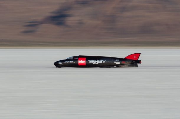 The world's fastest Triumph - the Triumph Infor Rocket Streamliner