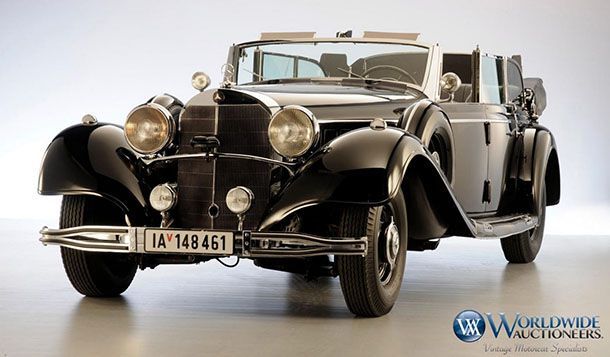 เปิดประมูล 1939 Mercedes-Benz Grosser ของ “อดอล์ฟ ฮิตเลอร์”