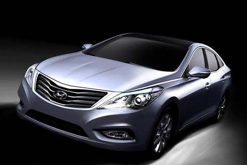 Hyundai เปิดภาพ All-New Azera/Grandeur เดินตามภาษาดีไซน์ Fluidic Sculture