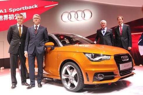 ใหม่ Audi A1 Sportback เวอร์ชั่น 5 ประตู รุ่นปี 2012 เริ่มจำหน่ายต้นปีหน้าที่เยอรมันนี