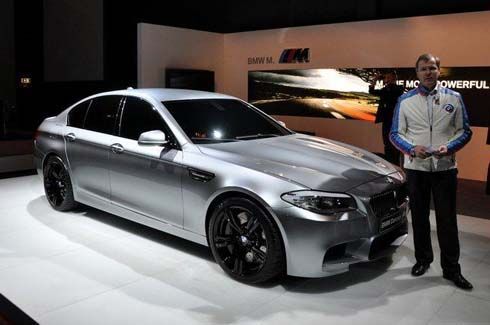 ภาพหลุด BMW M5 Concept ปี 2012 ก่อนเปิดตัวที่งาน Auto Shanghai 2011 ปลายเดือน