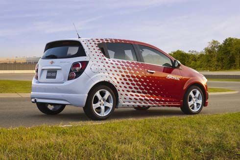 Chevrolet ประกาศแผนจำหน่ายชุดแต่ง Sonic/Aveo Z-Spec รุ่นปี 2012