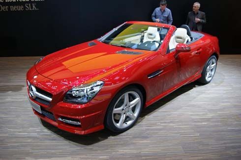 Mercedes-Benz SLK-Class รุ่นปี 2012 โผล่ที่เจนีวา เริ่มขายแล้วในเยอรมันนี
