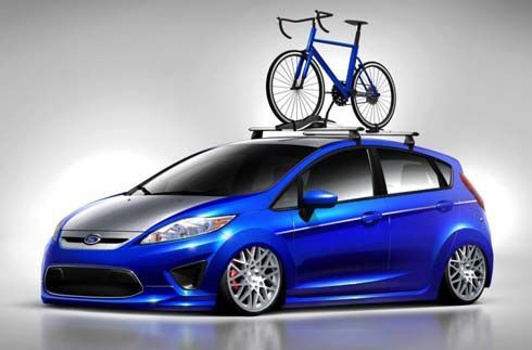 แต่งเต็ม Ford Fiesta 2013 ควงคู่ Taurus SHO ออกงาน 2012 SEMA Show