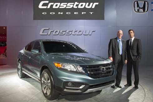 ใหม่ Honda Crosstour รุ่นปี 2013 ยืนยันดีไซน์เดิมๆที่งาน New York Auto Show
