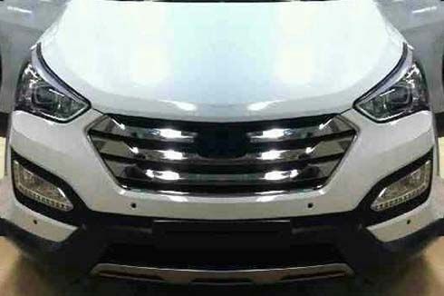 ภาพหลุด Hyundai Santa Fe (ix45) เจนเนอเรชั่นใหม่ล่าสุด ก่อนเปิดตัวที่นิวยอร์ค