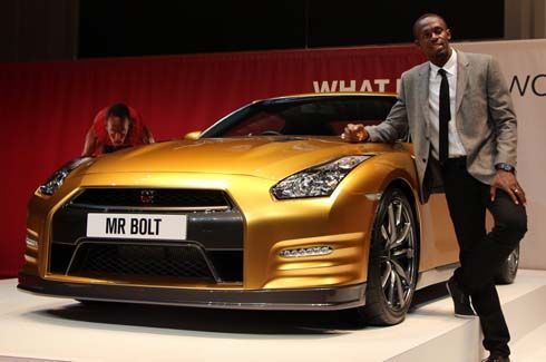 Nissan GT-R Bolt Edition ผนึกกำลังแชมป์โอลิมปิก รุ่นพิเศษคันเดียวในโลก
