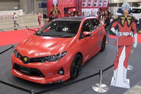 Toyota Auris 2013 โตโยต้าออริส มาพร้อมดีไซน์สุดเท่ “Gundam Style”