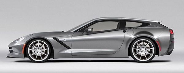 แหวกแนว 2014 Chevrolet Corvette Stingray โฉมวากอน อาจผลิตออกจำหน่ายจริง