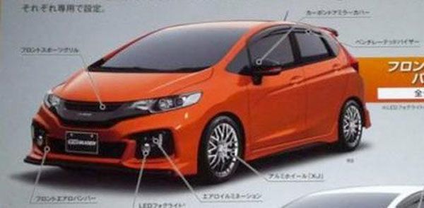 สวย? 2014 Honda Jazz/Fit พร้อมชุดแต่ง Mugen หลุดว่อนเน็ต