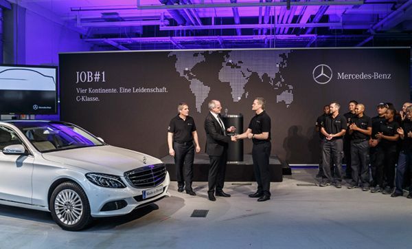 2014 Mercedes-Benz C-Class ขึ้นสายการผลิตแล้วในเบรเมนของเยอรมนี