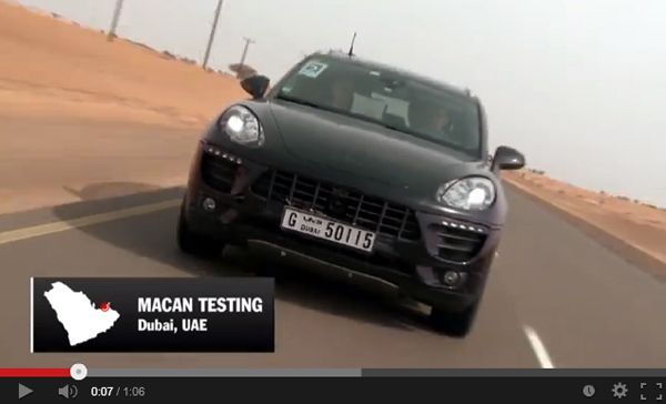 ชมวีดีโอ 2014 Porsche Macan ตะลุยทะเลทราย โชว์สมรรถนะในดูไบและแคลิฟอร์เนีย