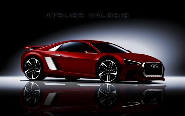 เผย 2015 Audi R8 เจนเนอเรชั่นใหม่น้ำหนักเบากว่าเดิม 60 กก.