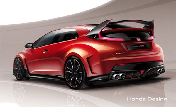 หล่อเกินห้ามใจ 2015 Honda Civic Type R เปิดตัวแน่ต้นเดือนหน้า