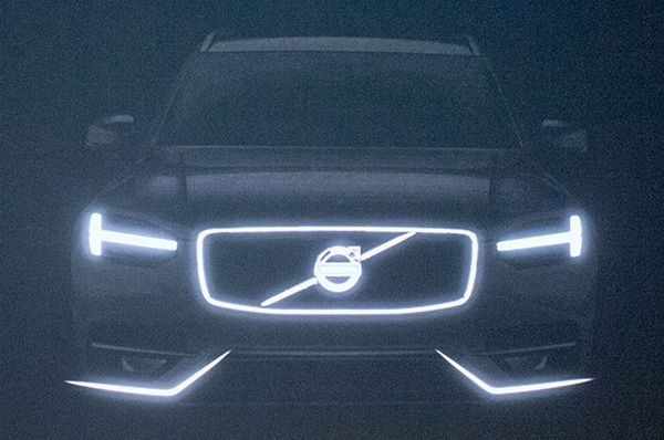 Volvo แอบปล่อยภาพทีเซอร์ 2015 XC90 ก่อนเจอตัวจริงปีหน้า