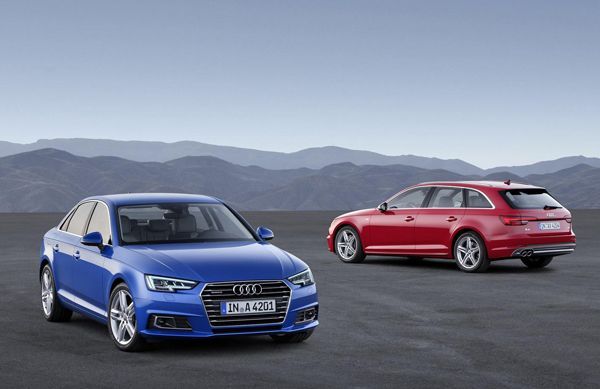 เปิดตัว 2016 Audi A4 โฉมซีดานและอาวองท์ถูกรีดน้ำหนักลง 120 กก.