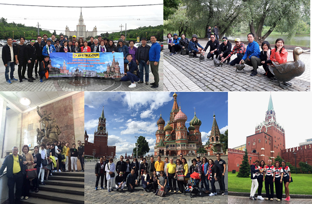 Dunlop Incentive Tour to Russia