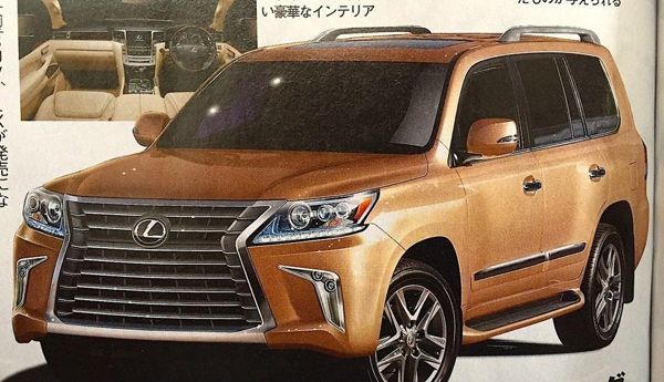 หลุด 2016 Lexus LX 570 รุ่นปรับโฉมเพิ่มความทันสมัย