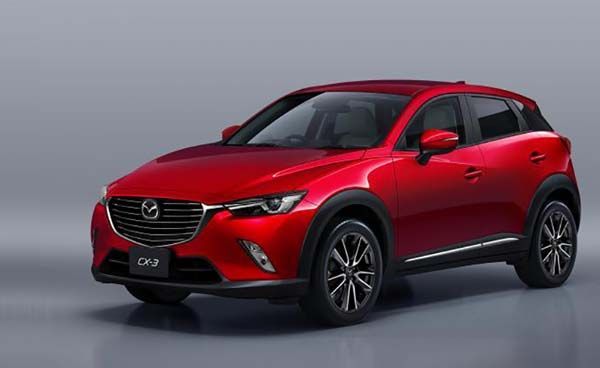 หลุดภาพแรก 2016 Mazda CX-3 ครอสโอเวอร์รุ่นเริ่มต้นบนพื้นฐาน Mazda 2