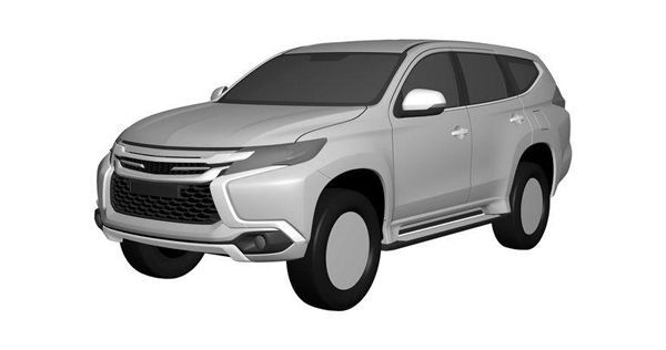 มาแล้วภาพร่าง 2016 Mitsubishi Pajero Sport รุ่นใหม่
