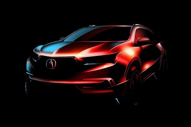 2017 Acura MDX รถยนต์ครอสโอเวอร์หรูรุ่นใหม่เตรียมเปิดตัวในงาน New York Auto Show ปีนี้