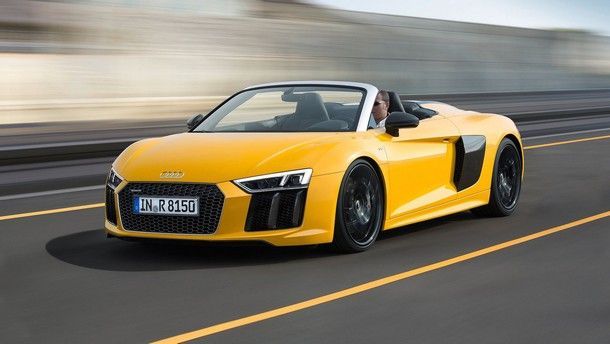 2017 Audi R8 V10 Spyder เคาะราคา 175,100 เหรียญสหรัฐ หรือราวๆ 6 ล้านบาท ในสหรัฐอเมริกา