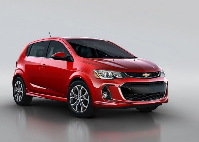 ยลโฉม Chevrolet Sonic รุ่นปรับไมเนอร์เชนจ์ 2017