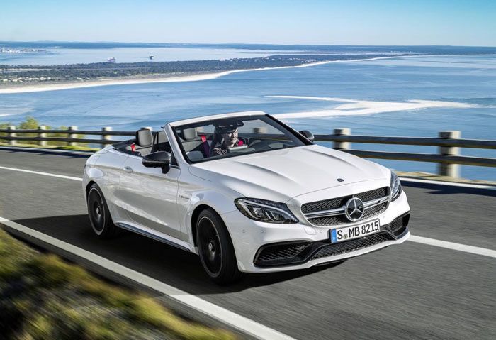 2017 Mercedes-AMG C63 Cabriolet ยัดขุมพลังวี8 เปิดตัวครั้งแรกในโลก