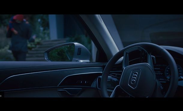 วีดีโอทีเซอร์ 2018 Audi A8 ถอยจอดเองอัตโนมัติ