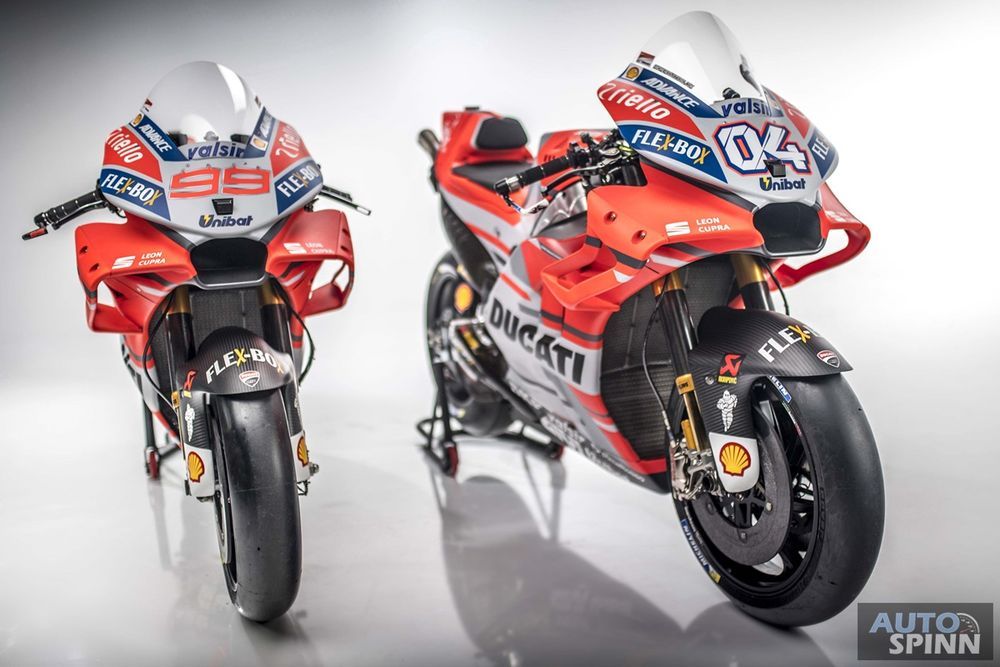 2018 Ducati Desmosedici GP มาพร้อมแฟริ่งแบบฉลามหัวฆ้อน