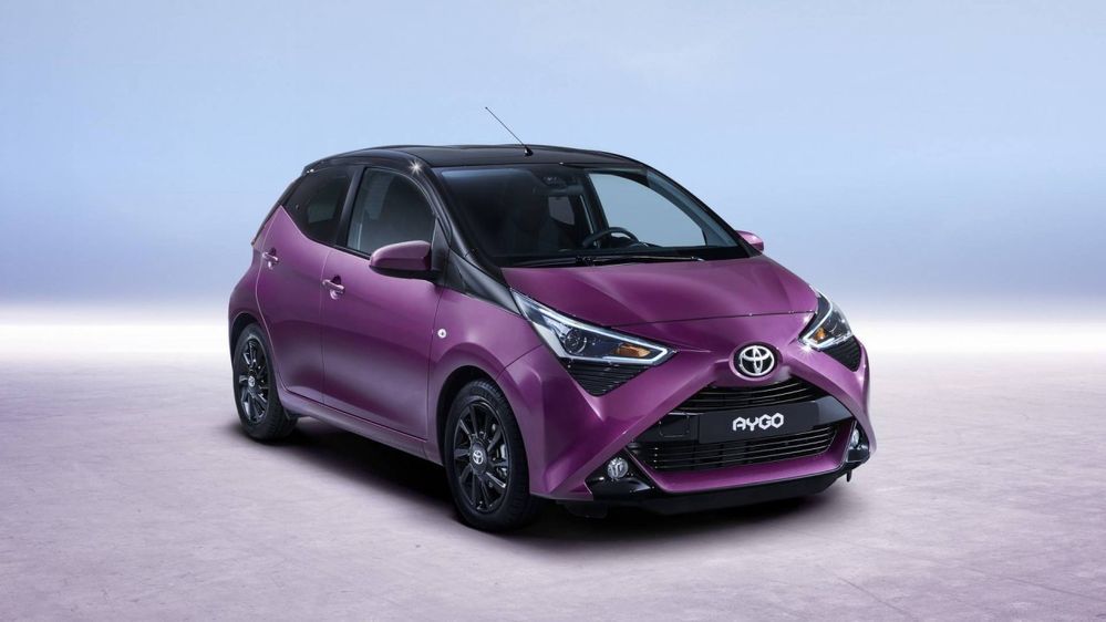 ชมภาพ Toyota Aygo 2018 Facelift แต่งเสริมเติมหน้า สดใสกว่ารุ่นเก่า พร้อมสีสันตัวถังใหม่